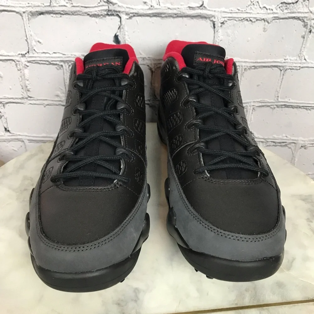 Nike Air Jordan 9 Retro Men’s Charcoal Low Golf Spiked Shoes Size 11 FJ5934-002